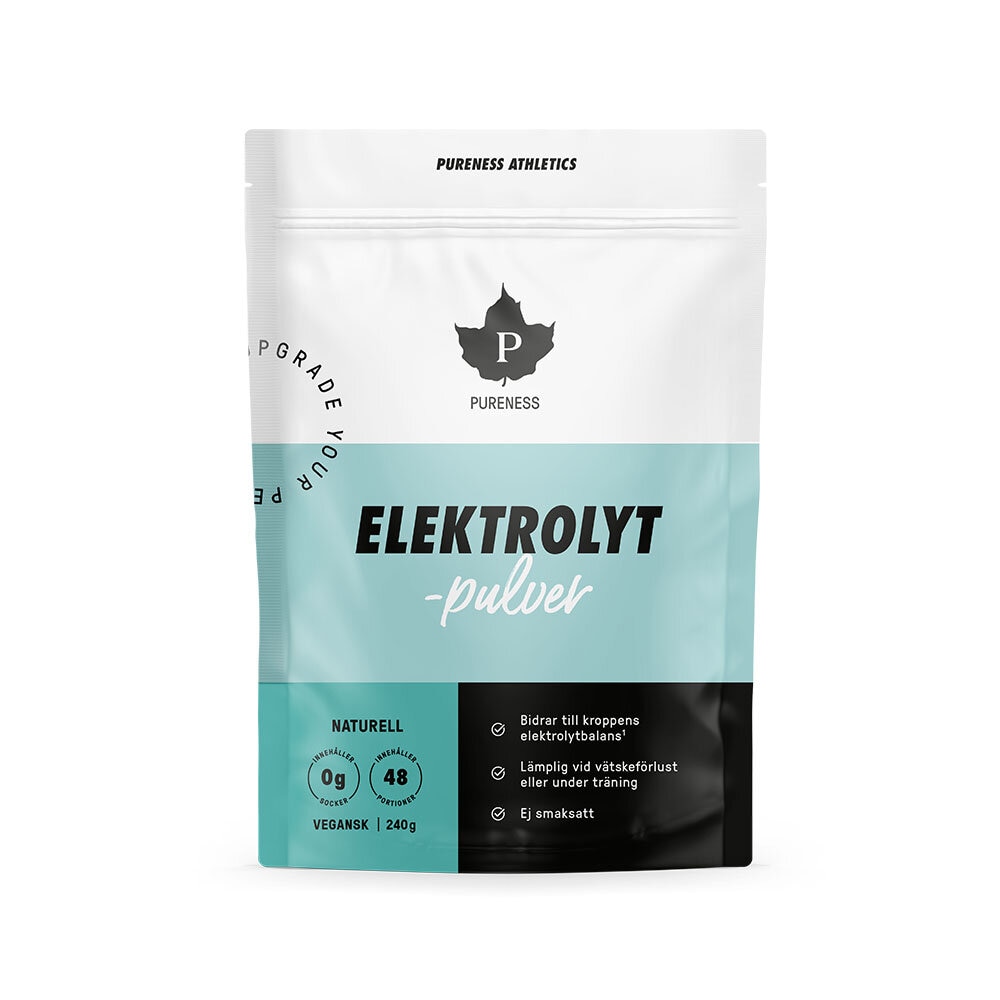 Elektrolytpulver Naturell 240g från Pureness – pulver