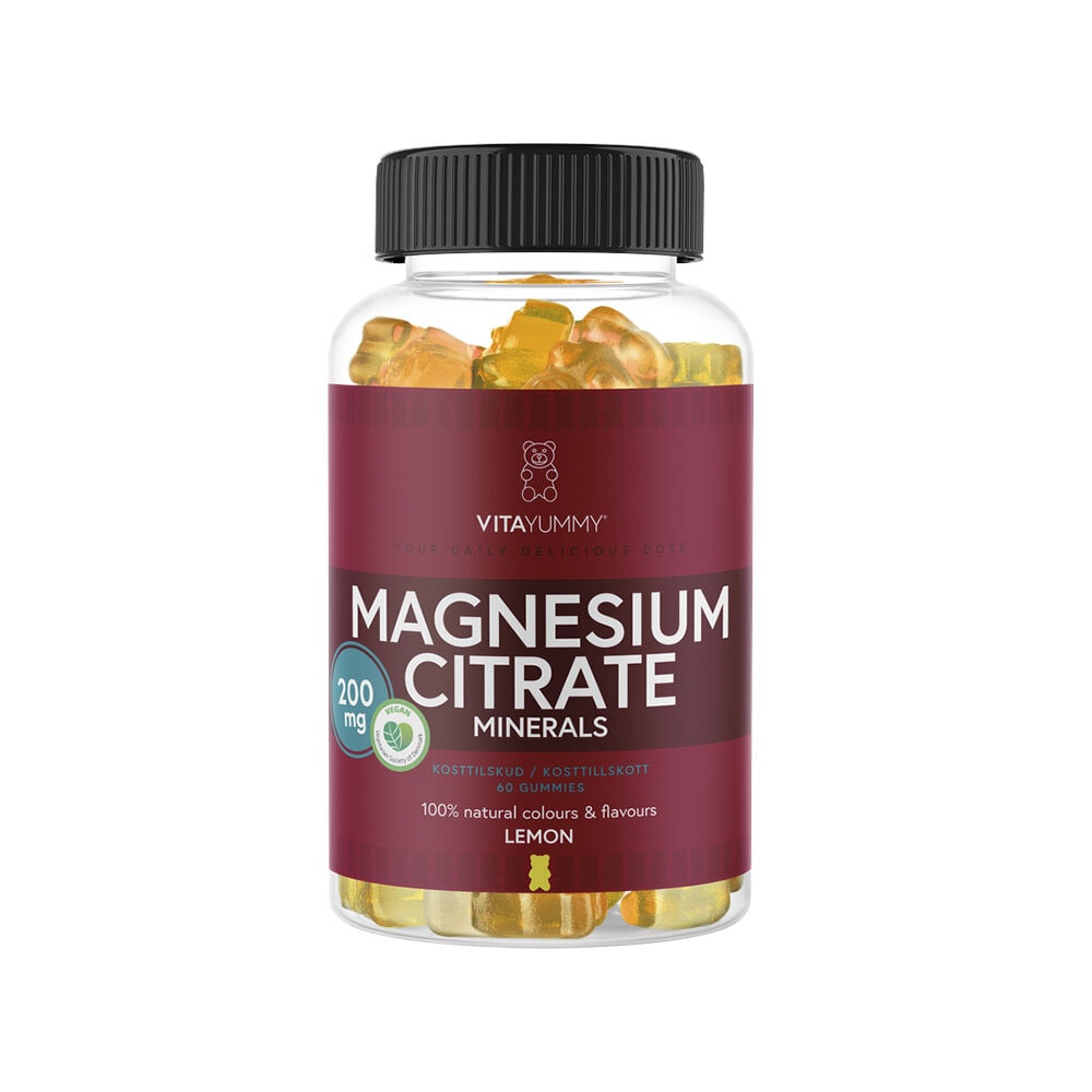 Magnesium Citrate Lemon 60st från VitaYummy – bar