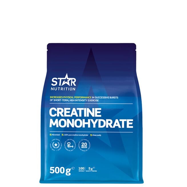 Kreatin Monohydrat 500 g från Star Nutrition – pulver