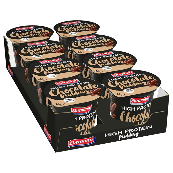 8 x Ehrmann Protein Pudding, 200 g från Ehrmann – gel