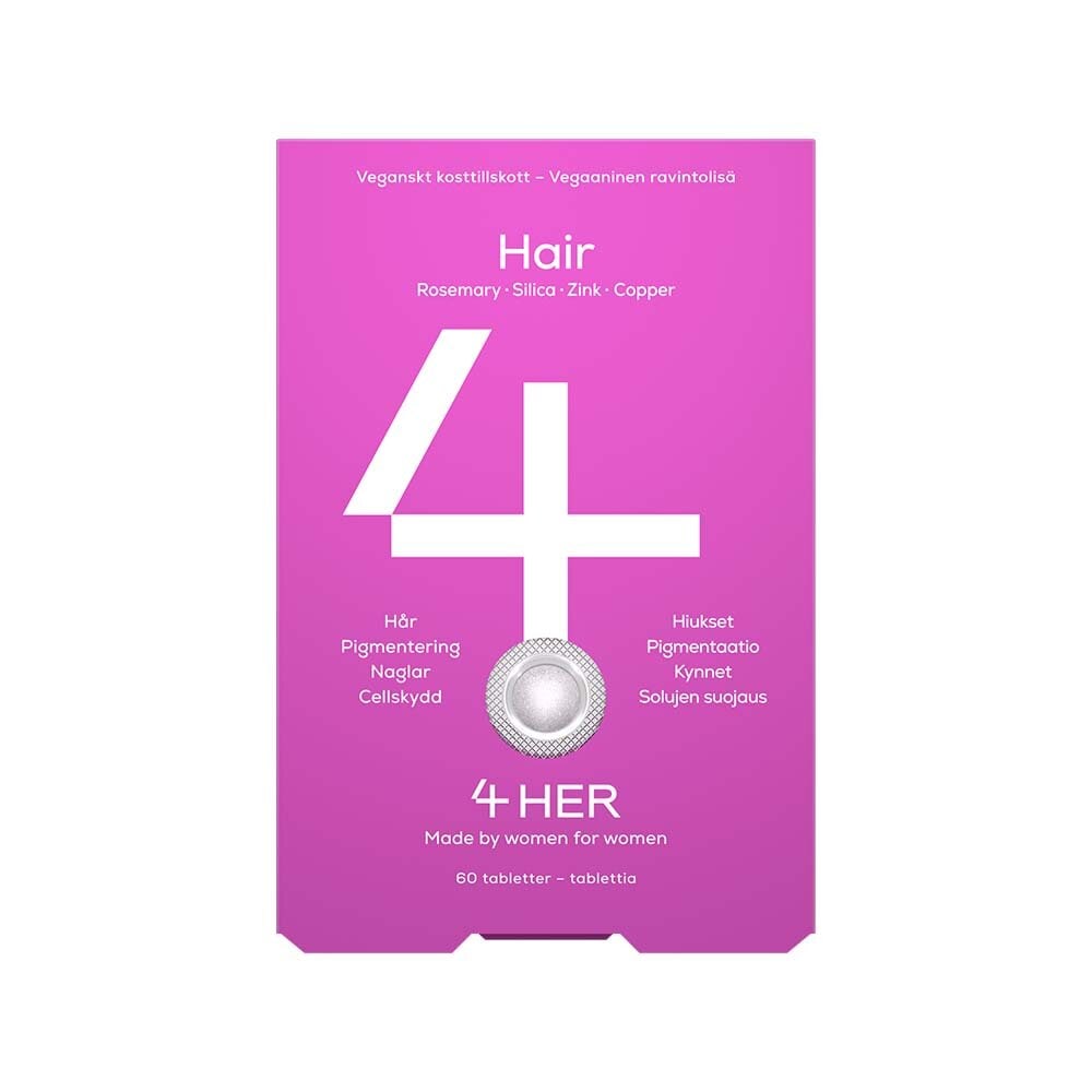 4Her Hair 60 tabletter från 4Him&Her – tabletter