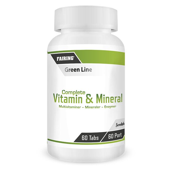 Complete Vitamin & Mineral 60 tabletter från Fairing – tabletter