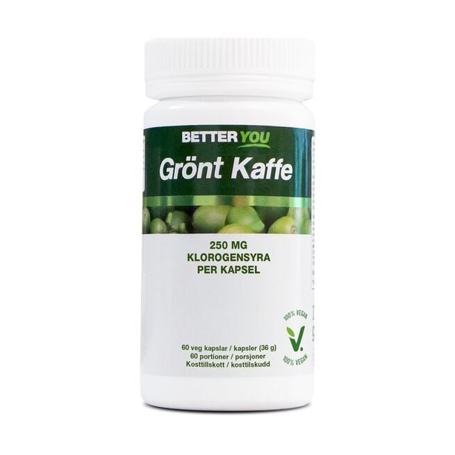 Grönt Kaffe - 60 kaps från Better You – kapslar