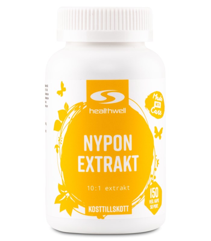 Healthwell Nypon Extrakt från Healthwell – kapslar