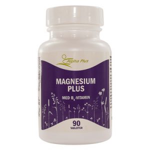MagnesiumPlus 90 tabletter från Alpha Plus HMA – tabletter