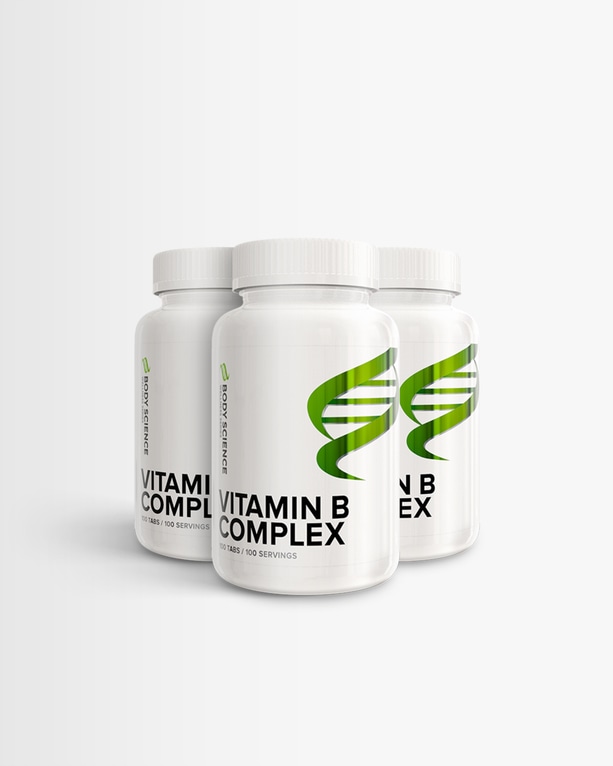 3st Vitamin B Complex från Body Science Wellness Series – kosttillskott