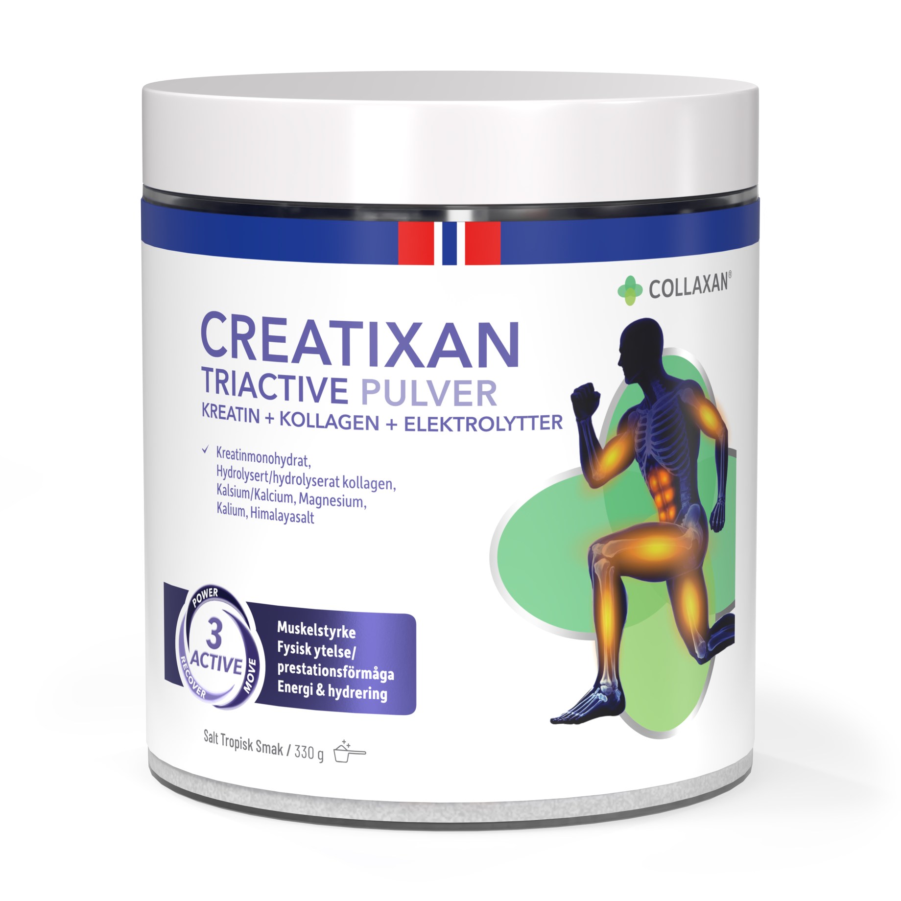 Collaxan Creatixan Triactive Pulver från Collaxan – pulver
