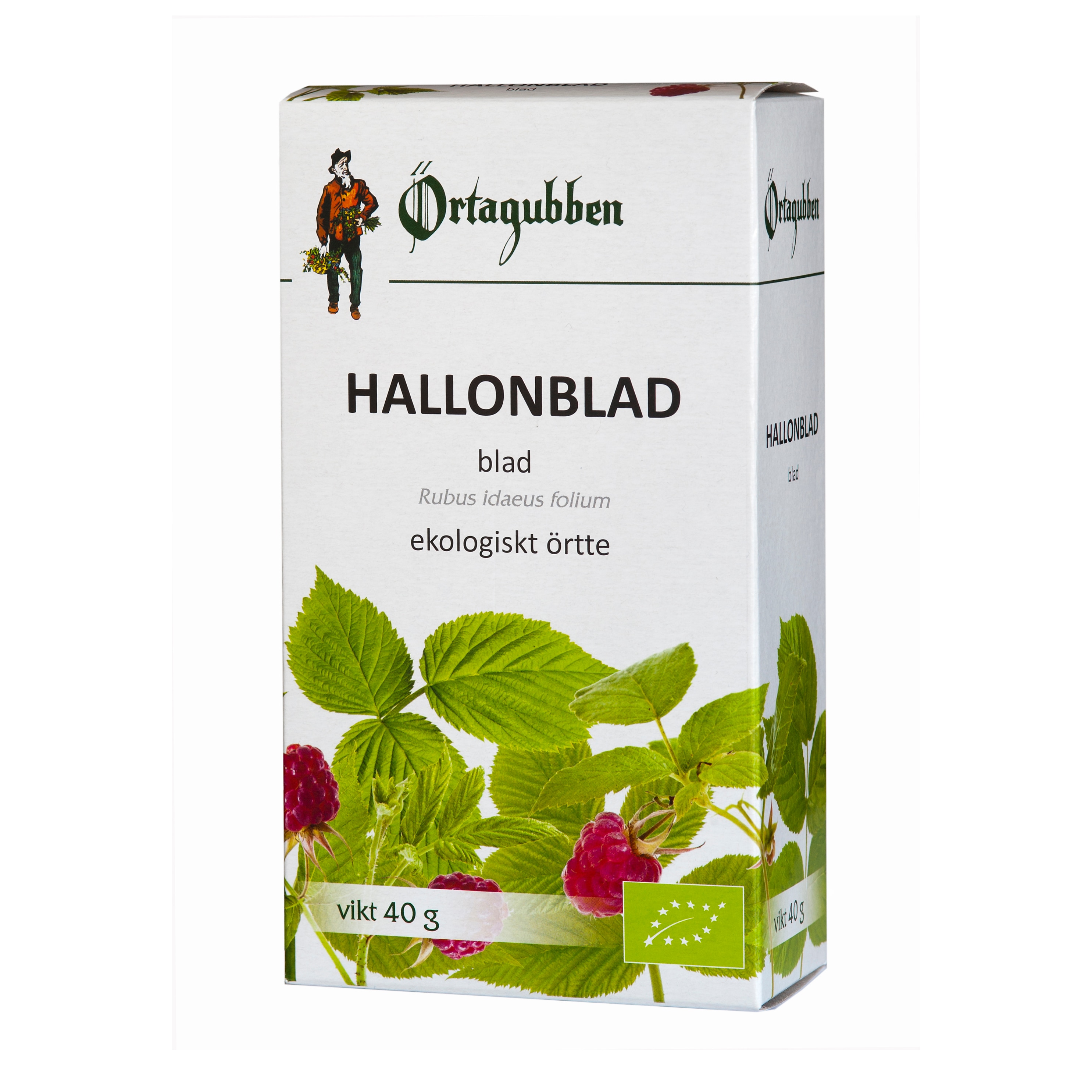 Hallonblad 40g från Örtagubben – pulver