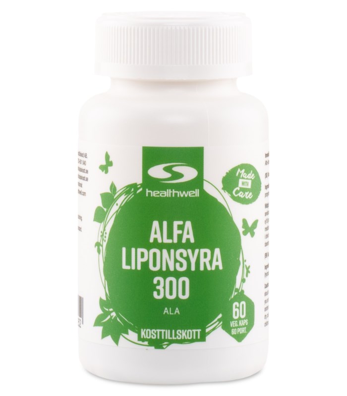 Healthwell Alfa Liponsyra 300 från Healthwell – kapslar