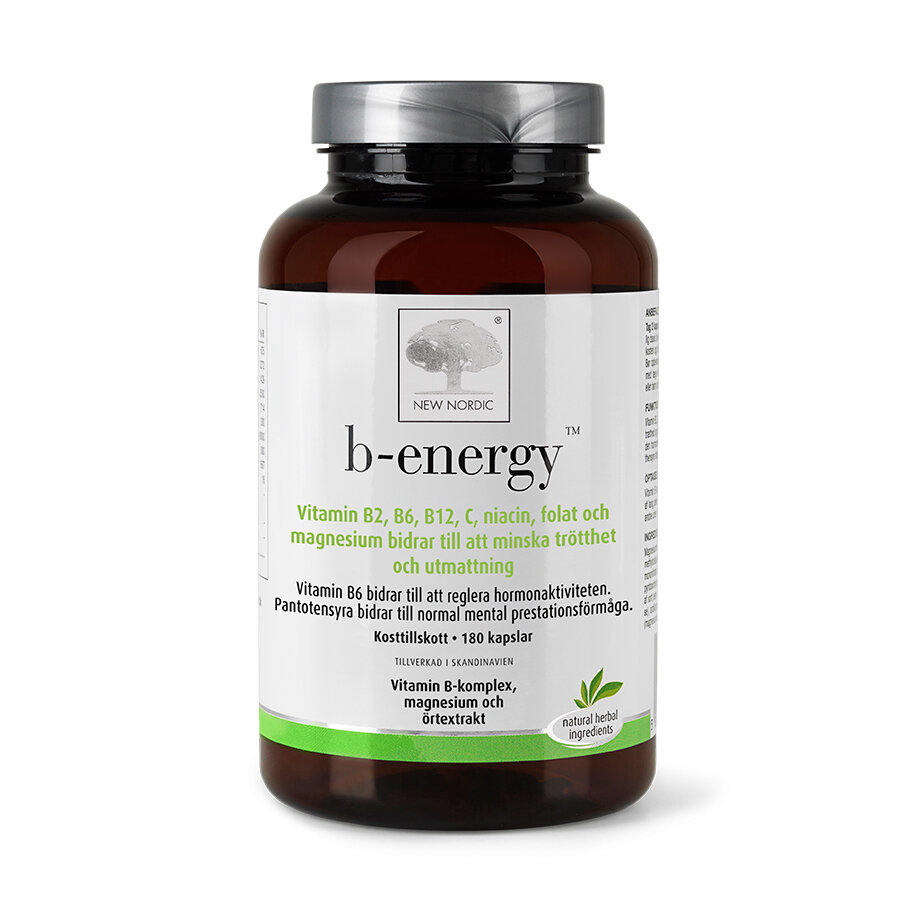 B-Energy 180 kapslar från New Nordic – kapslar