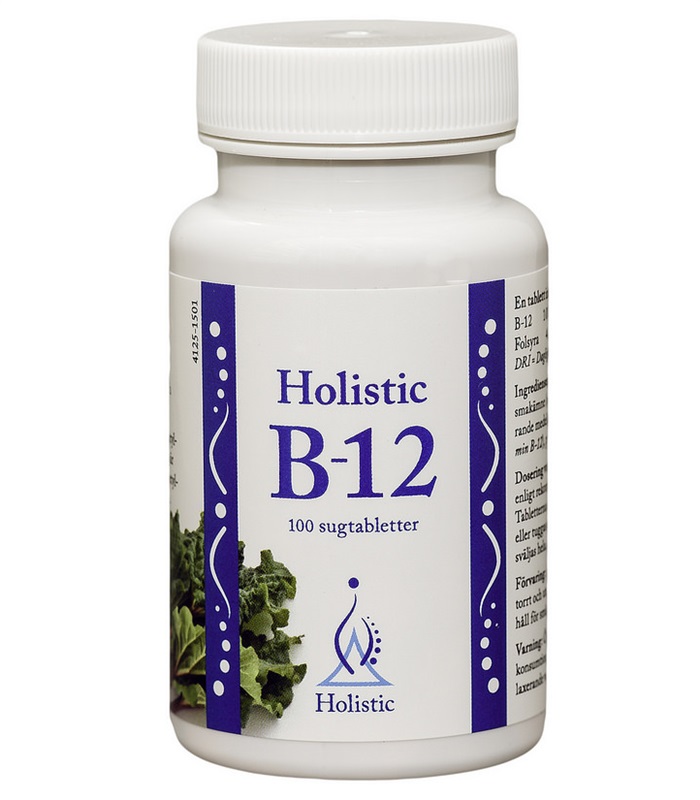 Holistic B12 Folsyra från Holistic – tabletter