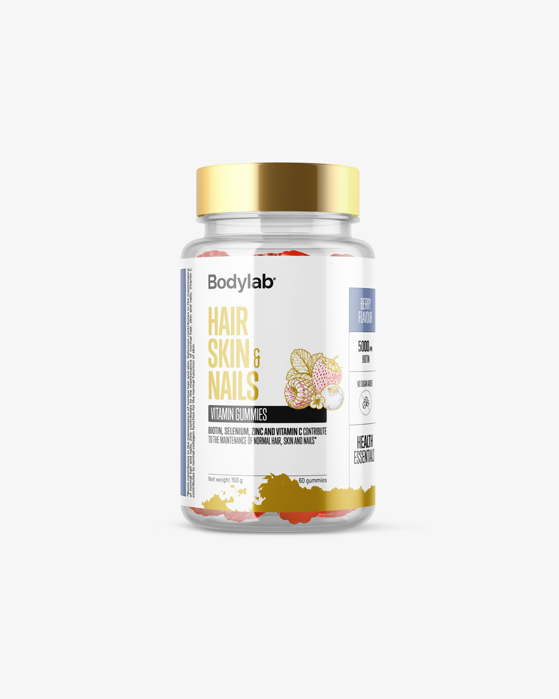Hair Skin & Nails Gummies från Bodylab – bar