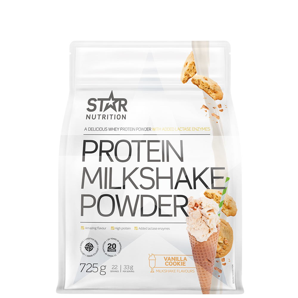 Protein Milkshake Powder, 725 g från Star Nutrition – pulver