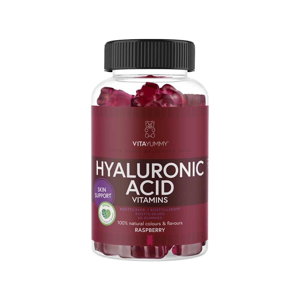 Hyaluron Acid Vitamin 60st från VitaYummy – bar