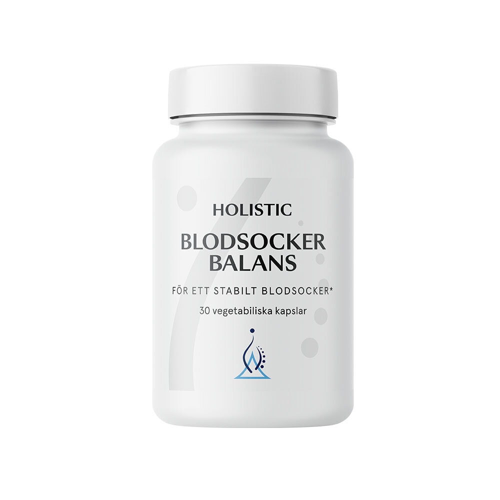 Blodsockerbalans 30 kapslar från Holistic – kapslar