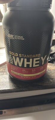 100% Whey Gold Standard Vanilla Ice Cream från Optimum Nutrition – pulver