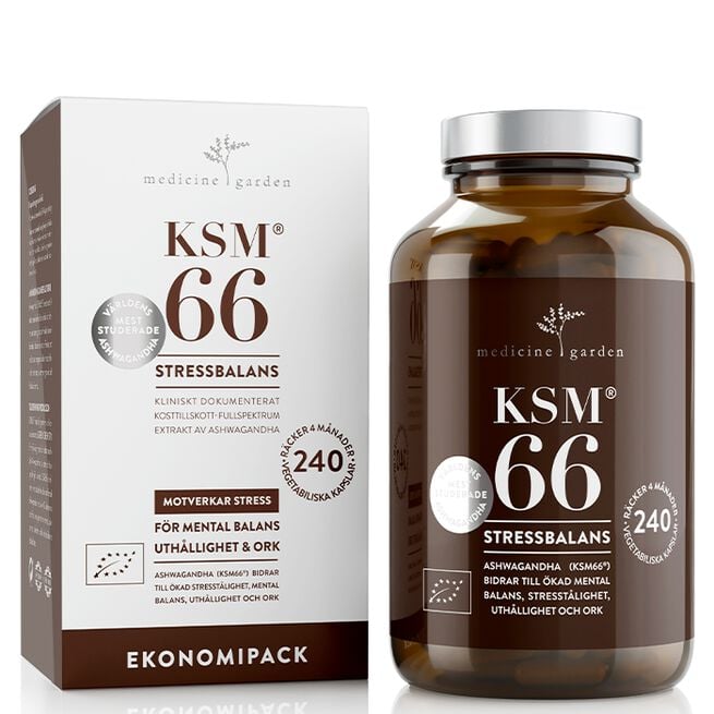 KSM66 Eko 240 kapslar från MedicineGarden – kapslar