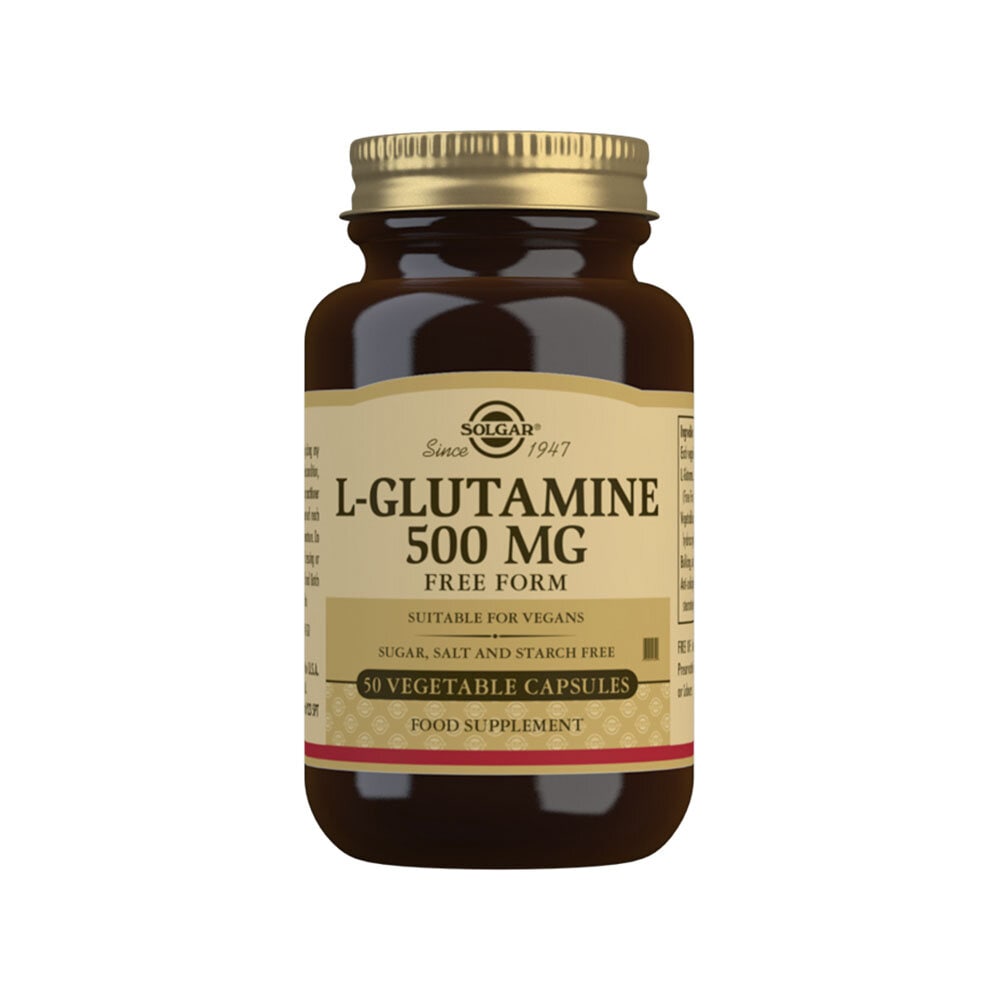 L-Glutamine 500 mg 50 kapslar från Solgar – kapslar