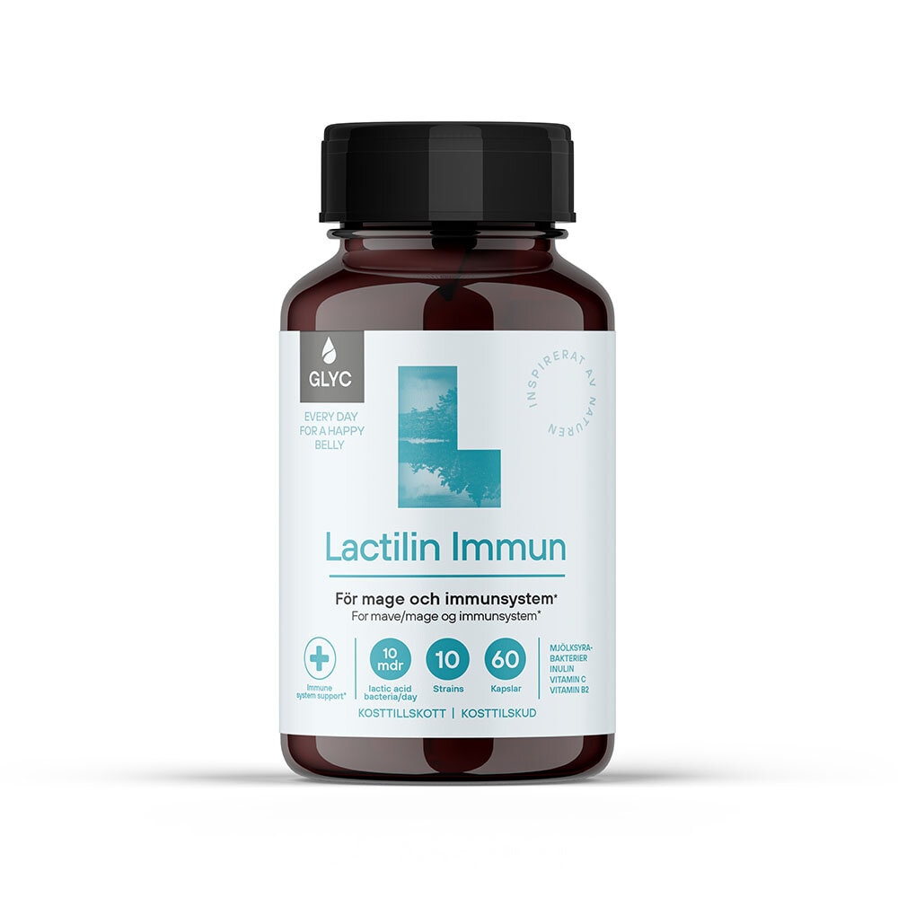 Lactilin Immun 60 kapslar från Glyc – kapslar