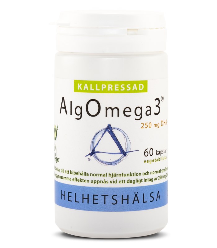 Helhetshälsa Kallpressad AlgOmega 3 från Helhetshälsa – kapslar