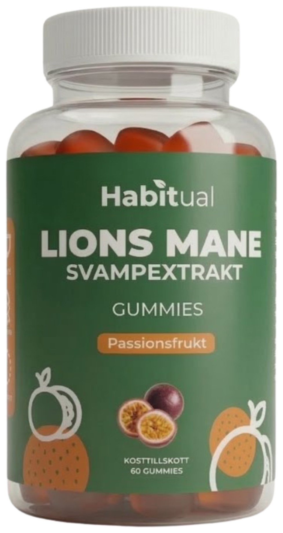 Habitual Lions Mane Gummies från Habitual – bar