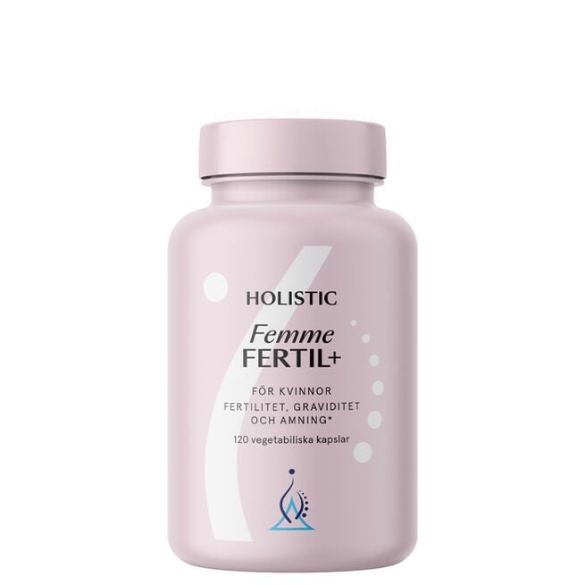 Femme FERTIL + 120 kapslar från Holistic – kapslar
