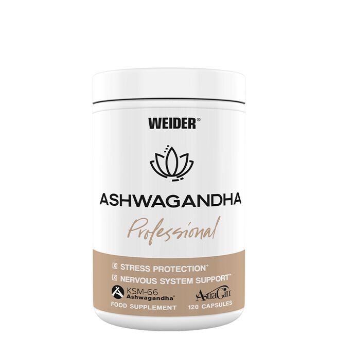 Ashwaganda Professional 120 Kapslar från Weider – kapslar