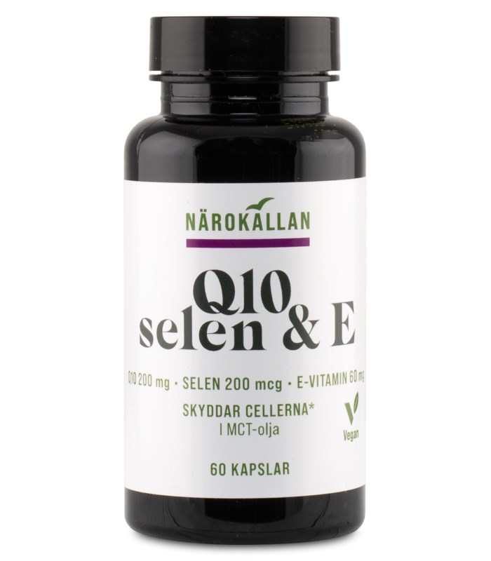 Närokällan Q10 + Selen + E från Närokällan – kapslar