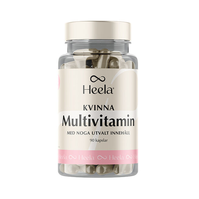 Multivitamin Kvinna 90 kaps från Heela – kapslar