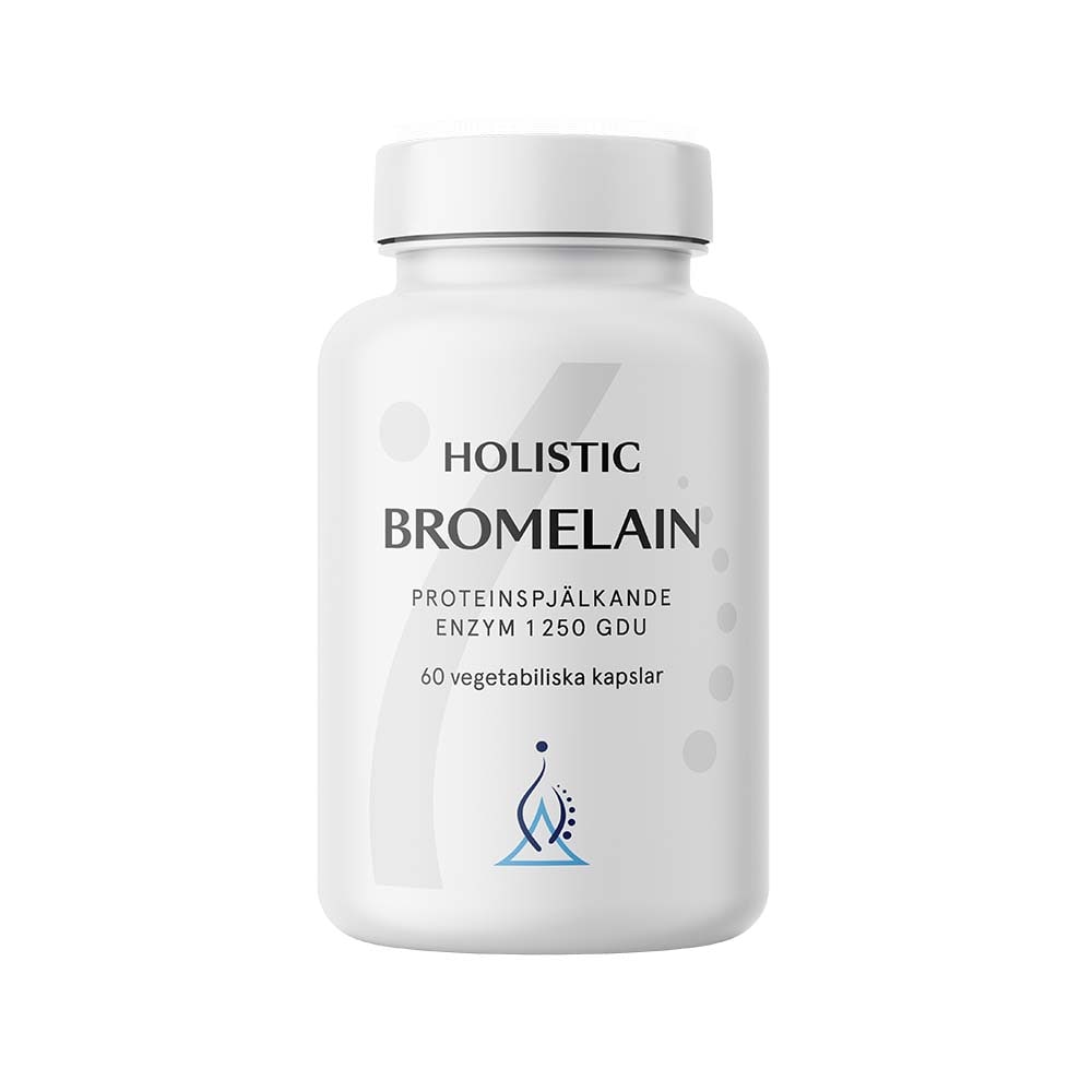 Bromelain 60 vegetabiliska kapslar från Holistic – kapslar