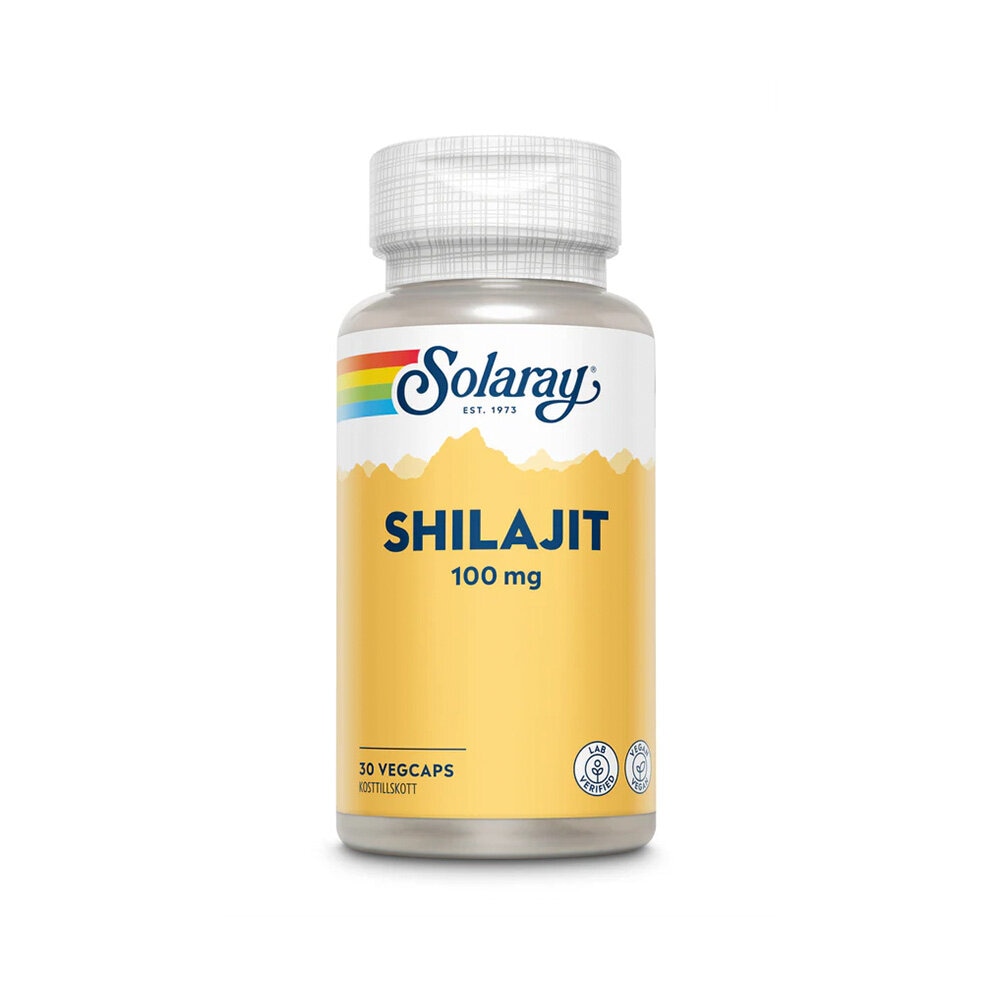 Shilajit 30 kapslar från Solaray – kapslar