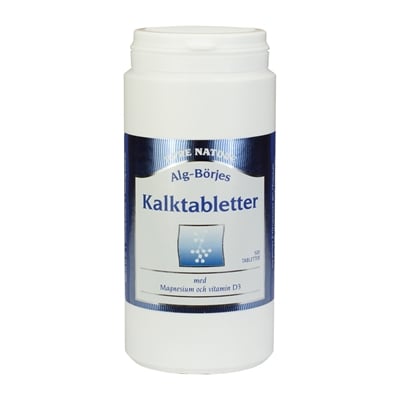 Kalktabletter 500 tabletter från Alg-Börje – tabletter