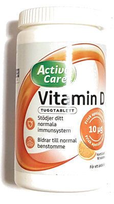 Active Care Vitamin D Tuggtablett från Orkla – tabletter