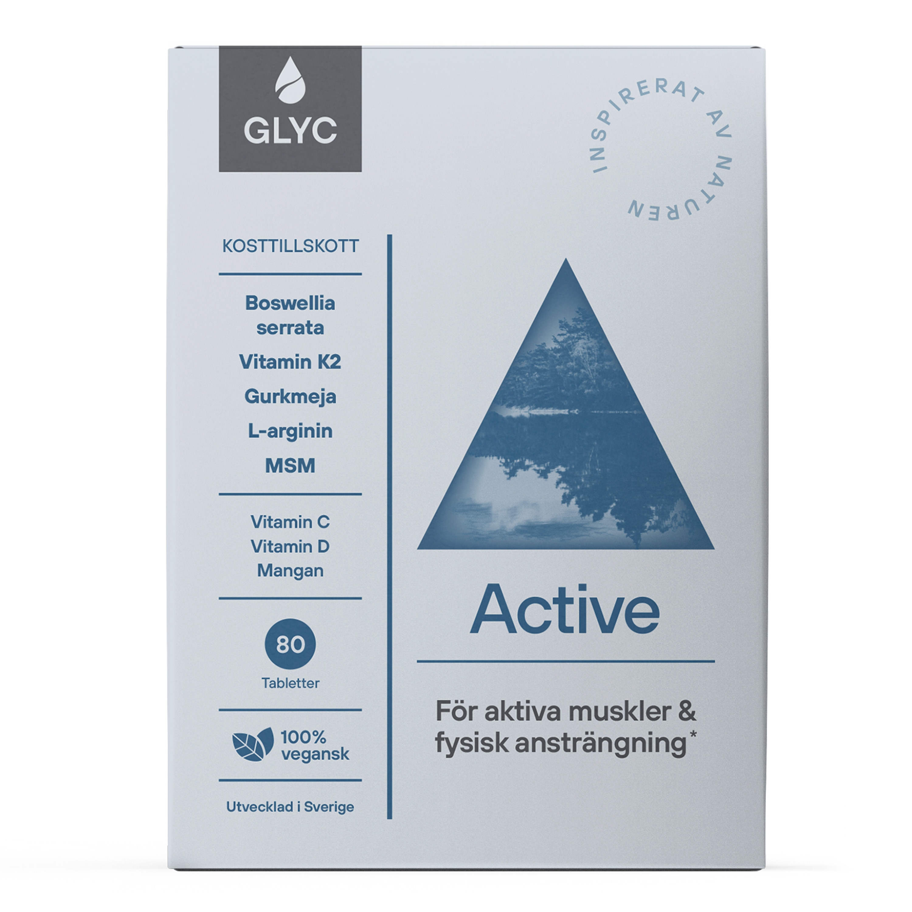Glyc Active 80 tabletter från Glyc – tabletter