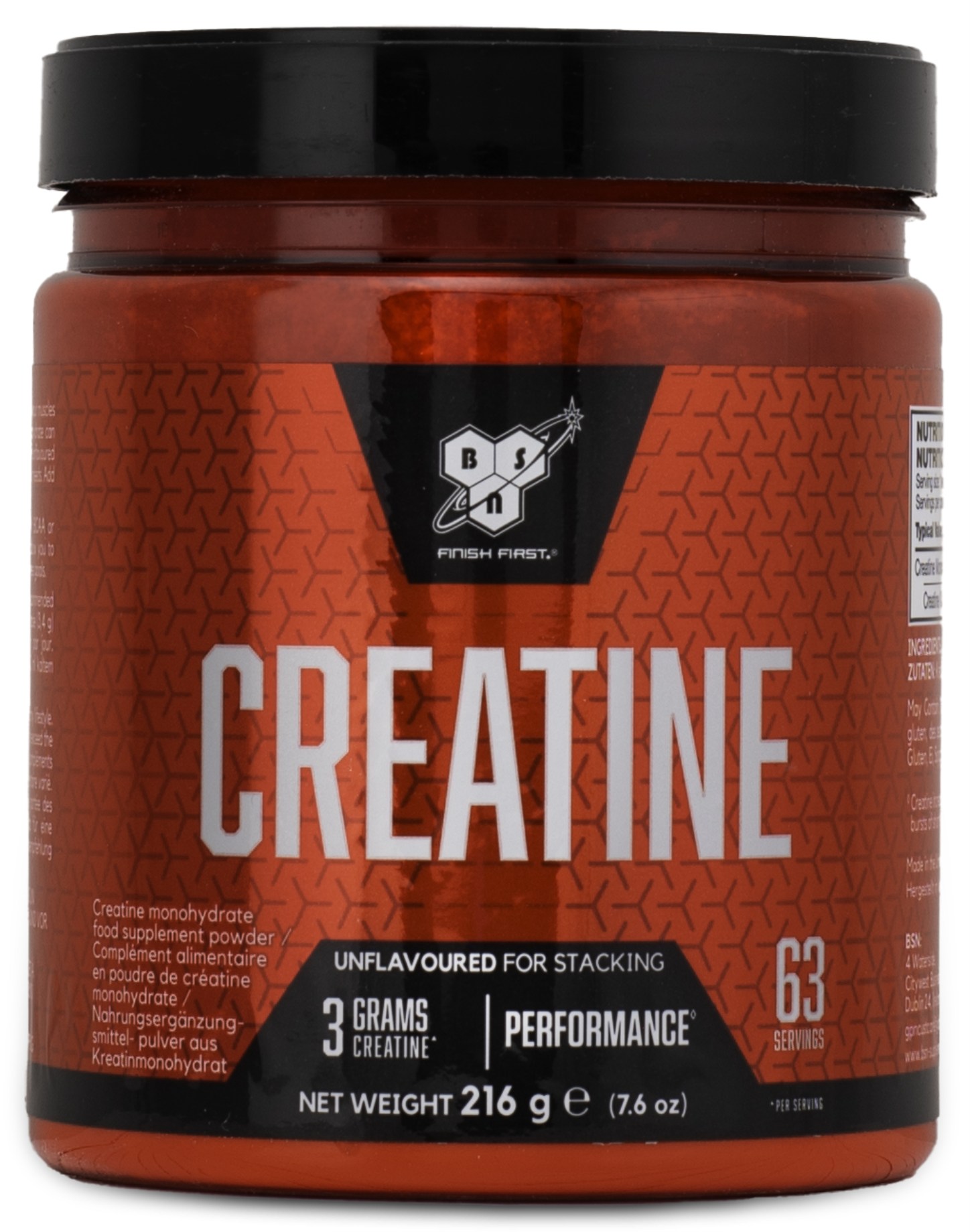 BSN Micronised Creatine från BSN – pulver