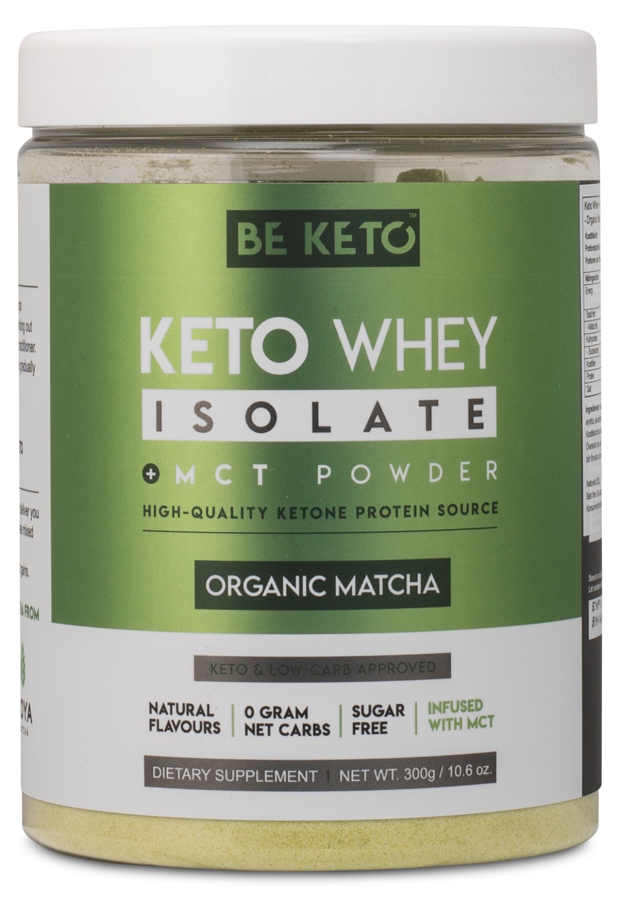 BeKeto KETO Whey Isolate + MCT från BeKeto – pulver