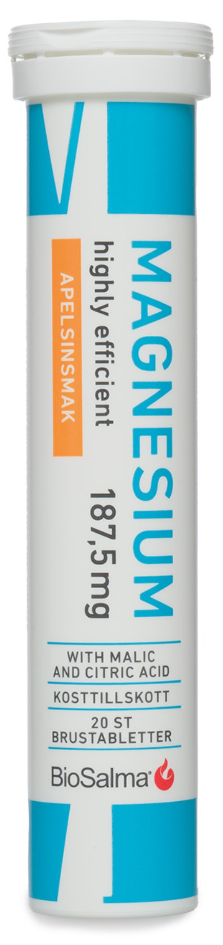 BioSalma Magnesium 187,5 mg från BioSalma – tabletter