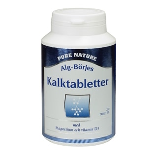 Kalktabletter 250 tabletter från Alg-Börje – tabletter