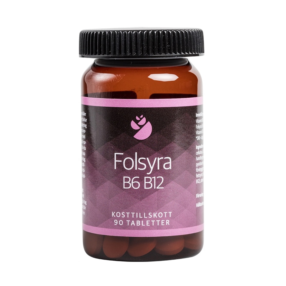 B6 B12 Folsyra 90 tabletter från Bringwell – tabletter