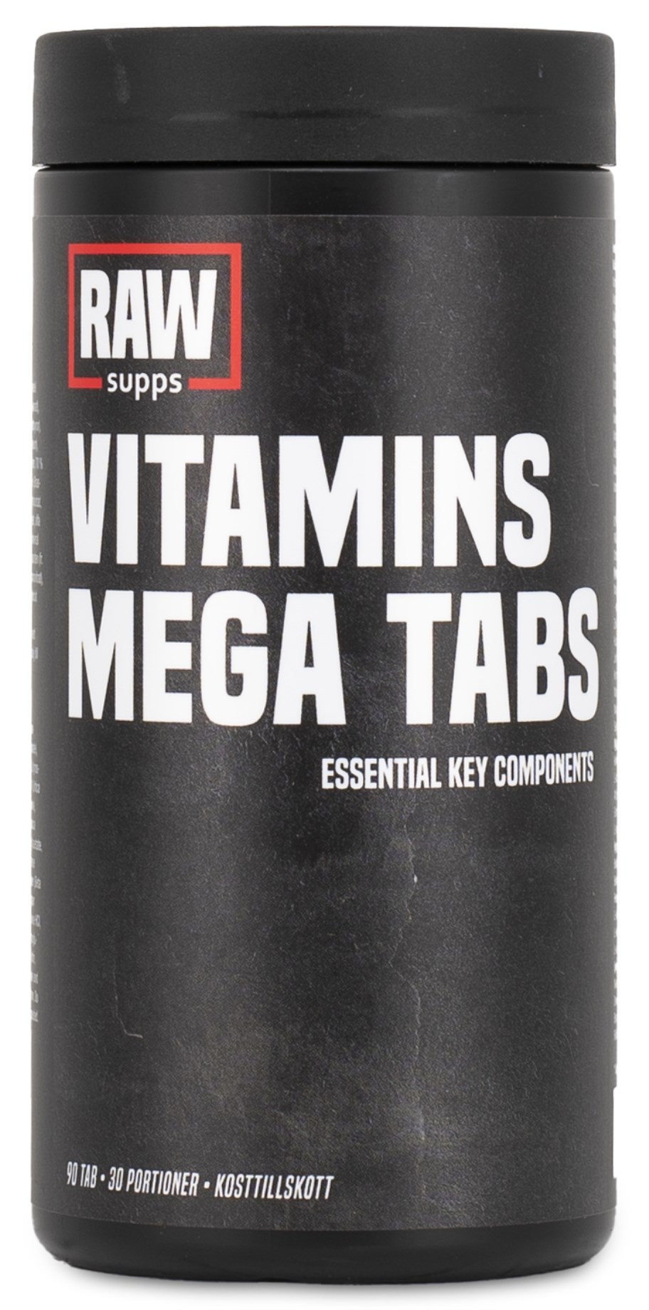 RAW Vitamins Mega Tabs från RAW Supps – tabletter