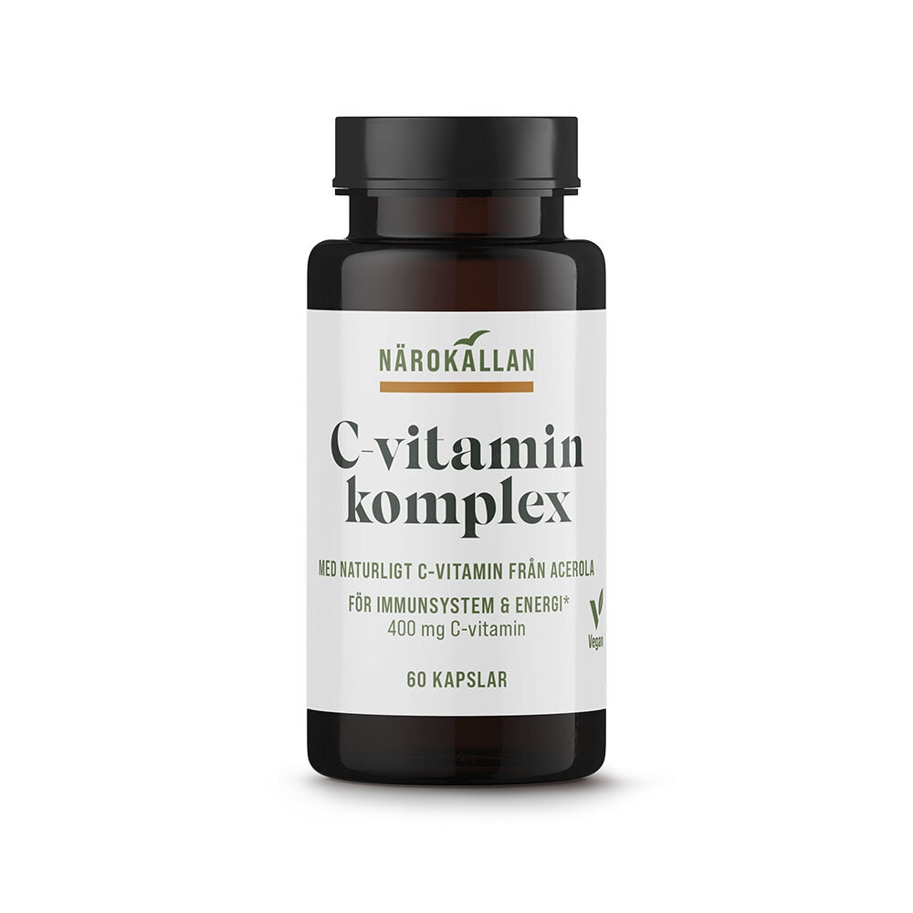 C-vitamin komplex 60 kapslar från Närokällan – kapslar