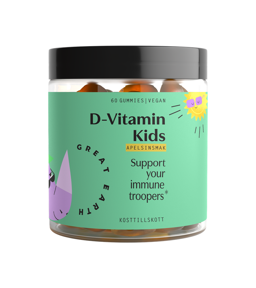 D-Vitamin Kids från Great Earth – gel