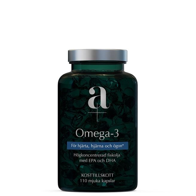 Omega-3 110 mjuka kapslar från A+ – kapslar