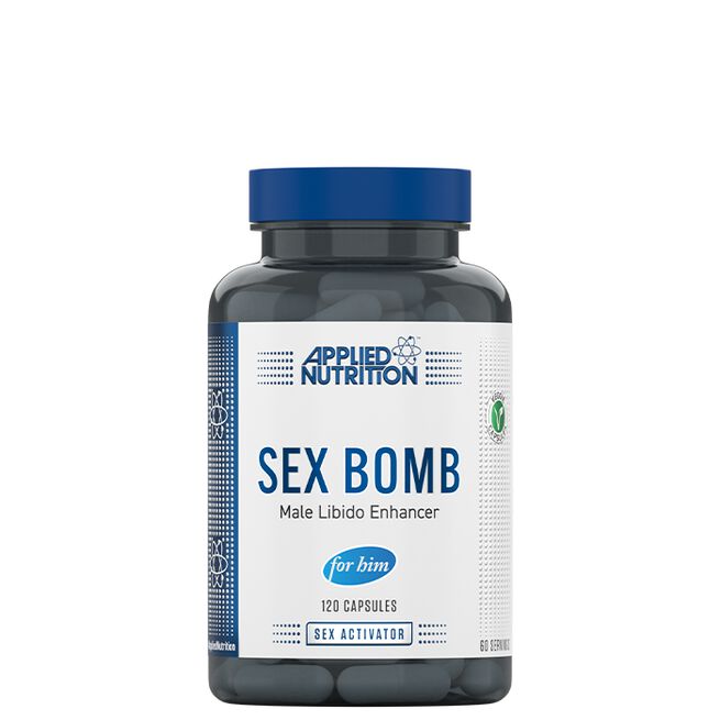 Sex Bomb Testo Enhancer, 120 caps från Applied Nutrition – kapslar