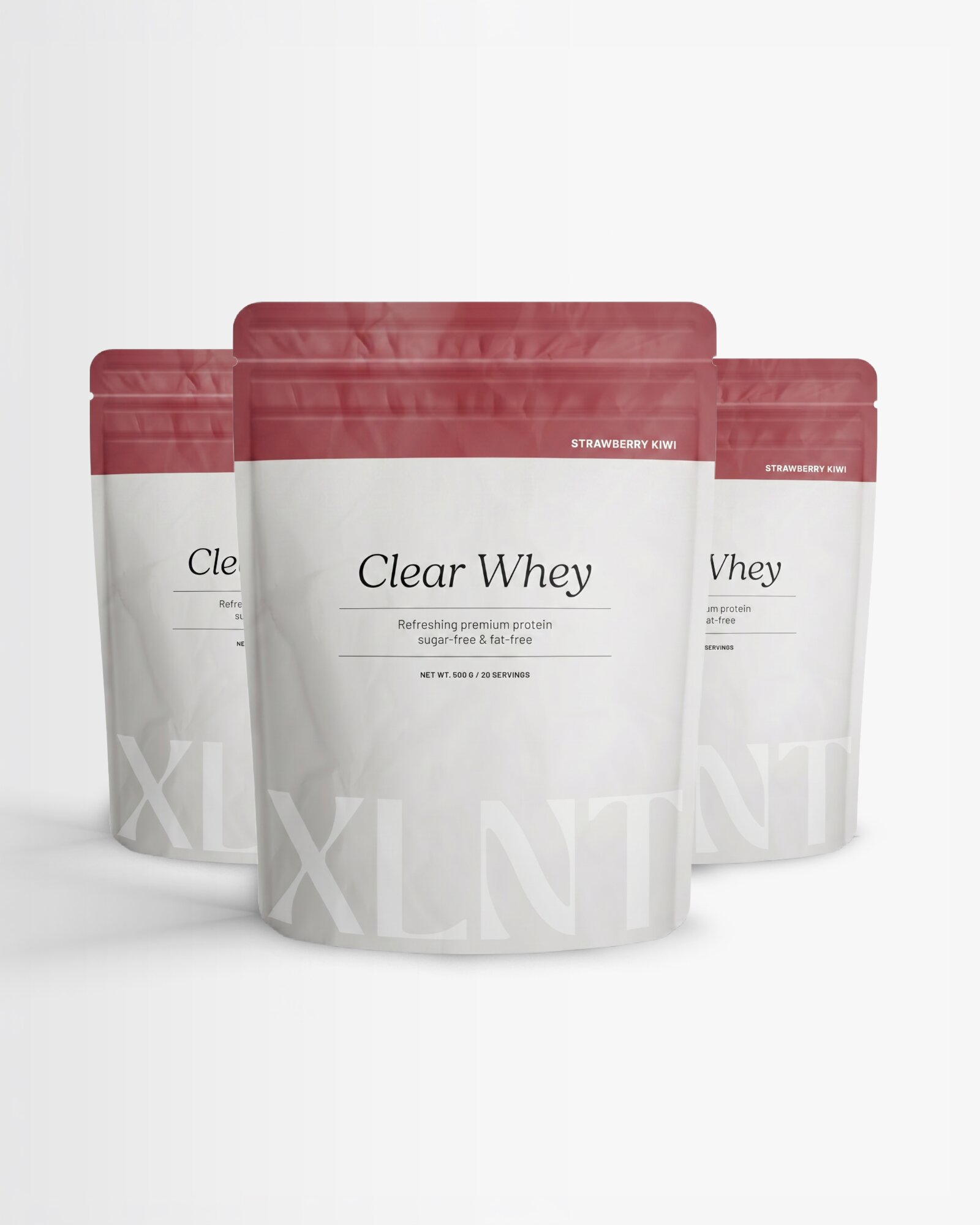 3 st Clear Whey från XLNT Sports – pulver