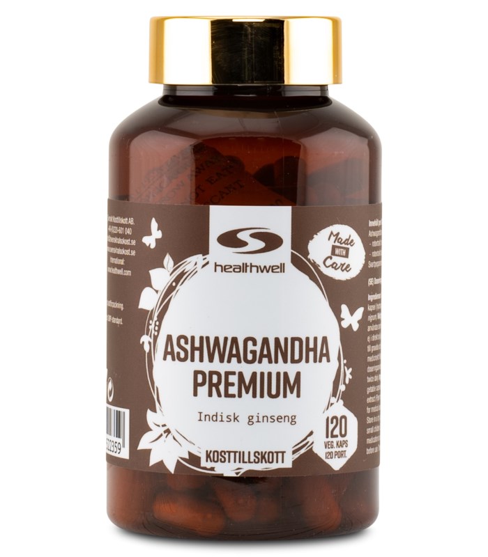 Healthwell Ashwagandha Premium från Healthwell – kapslar