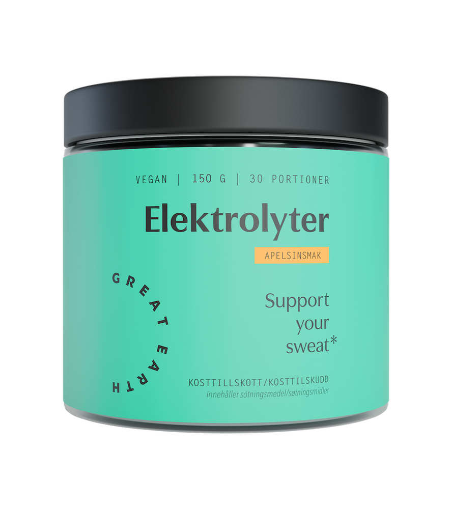 Elektrolyter apelsin från Great Earth – pulver