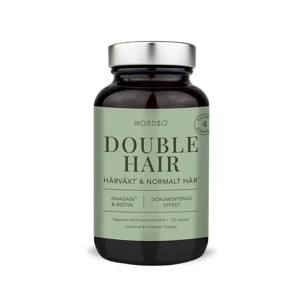 Double Hair 120 kapslar från Nordbo – kapslar