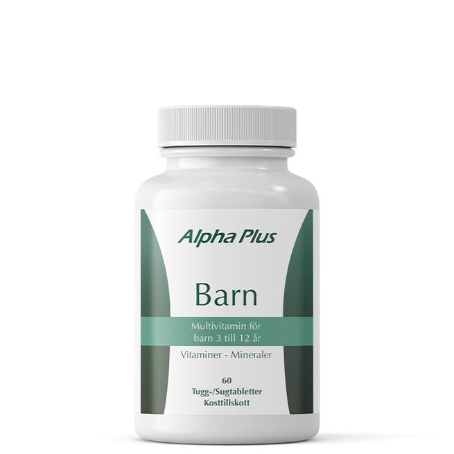 Barn 60 tabletter från Alpha Plus – tabletter