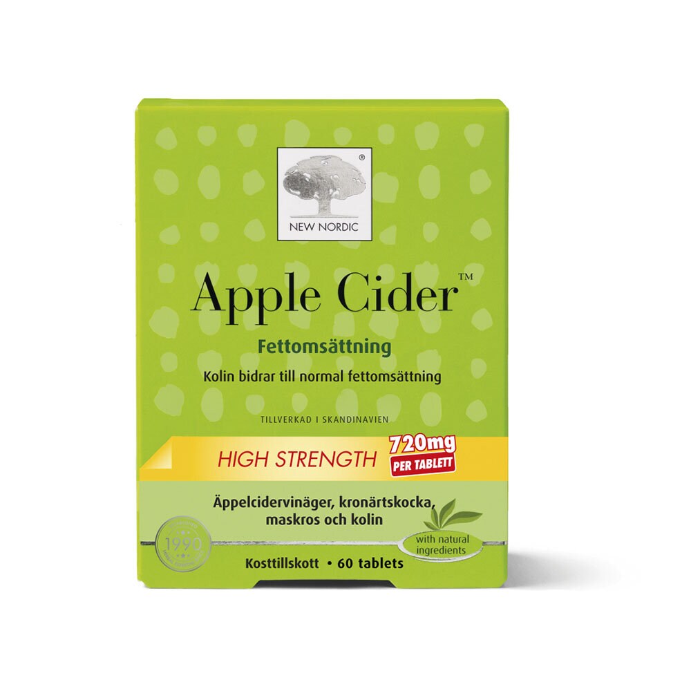 Apple Cider High Strength 60 tabl från New Nordic – tabletter